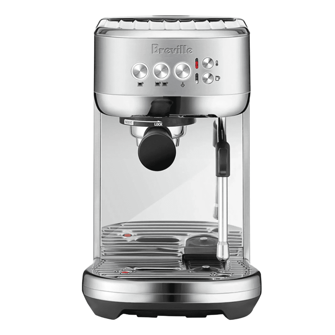 Breville - the Bambino Plus Espresso Machine with 15 bars of pressure and Milk Frother - Stainless Steel