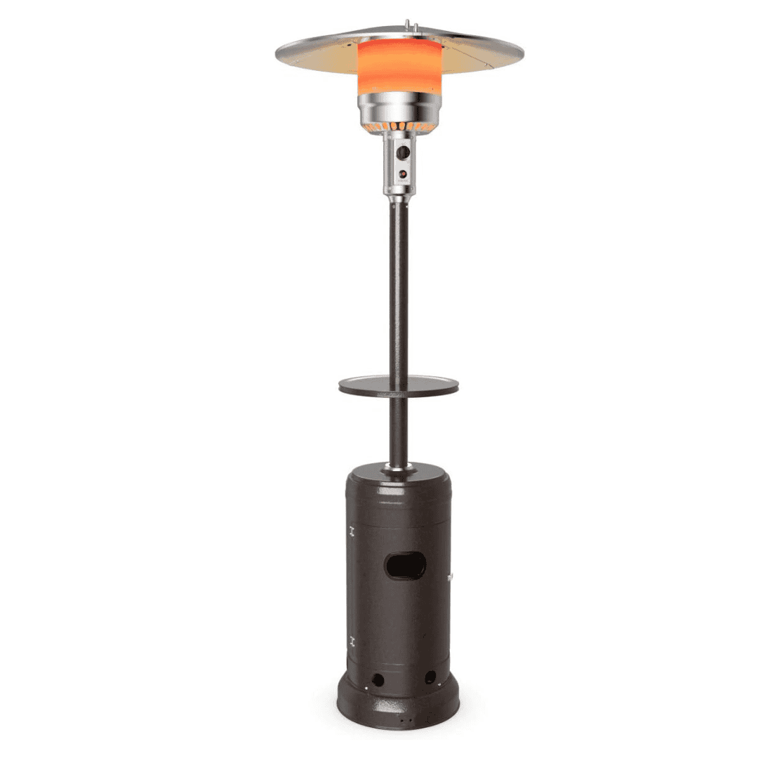 Tangkula 48,000 BTU Propane Patio Heater with Wheels, Outdoor Heaters for Patio