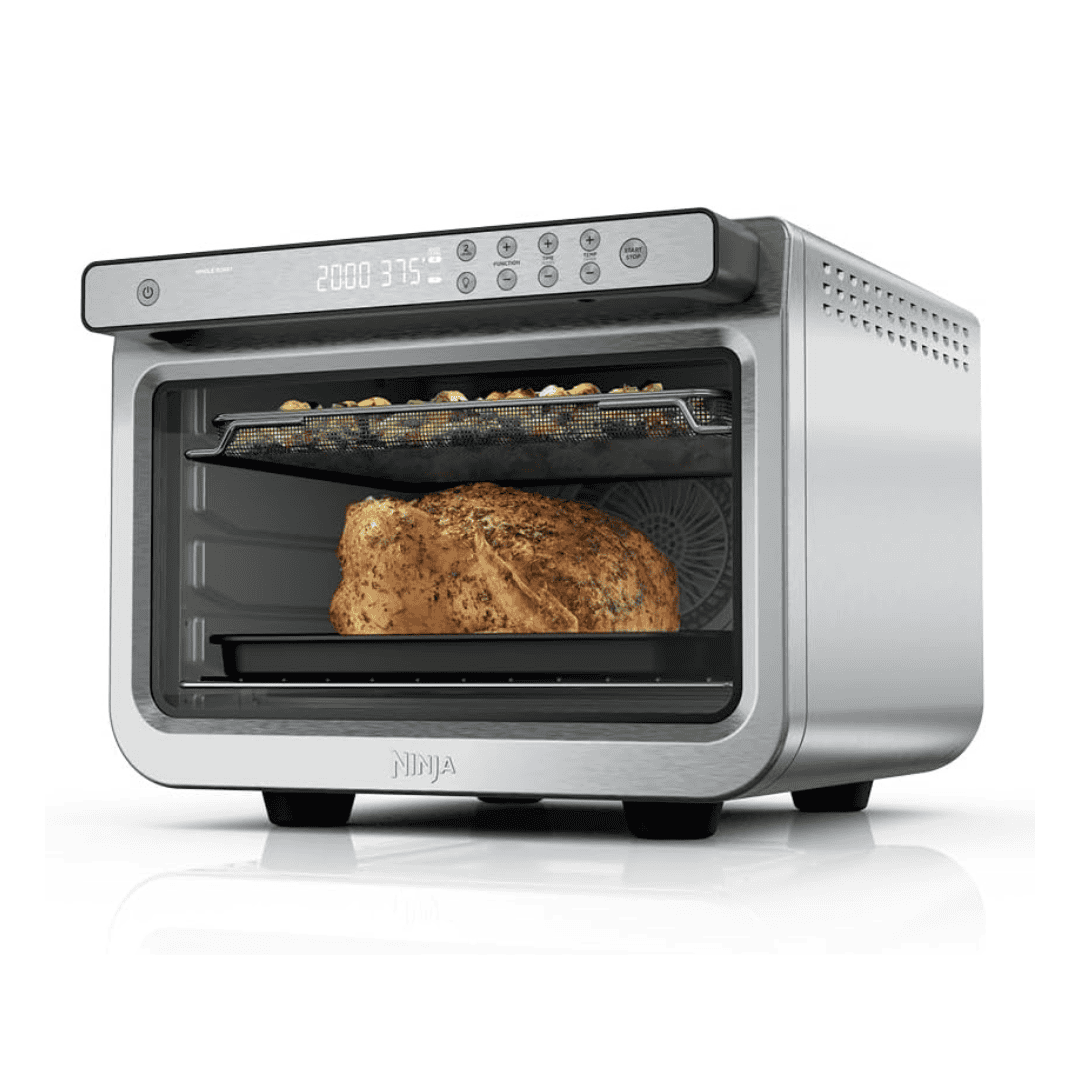 Ninja Prestige Smart XL 10-in-1 Air Fry Digital Countertop Convection Toaster Oven, Stainless Steel, DT501