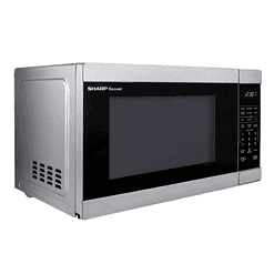Sharp - 1.1 cu. ft. 1000W Countertop Microwave - Stainless - Stainless Steel