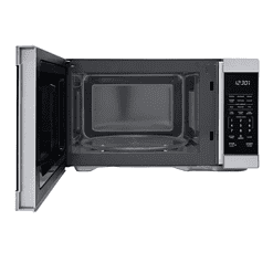Sharp - 1.1 cu. ft. 1000W Countertop Microwave - Stainless - Stainless Steel