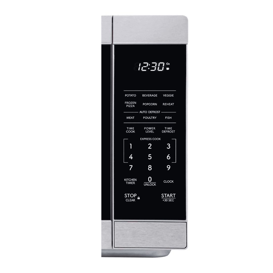 Sharp - 1.1 cu. ft. 1000W Countertop Microwave - Stainless - Stainless Steel