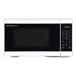 Sharp - 1.1 cu. ft. 1000W Countertop Microwave - White