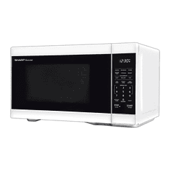 Sharp - 1.1 cu. ft. 1000W Countertop Microwave - White