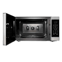 Sharp - 2.2 cu. ft. 1200W Microwave with Inverter Cooking - Stainless - Stainless Steel