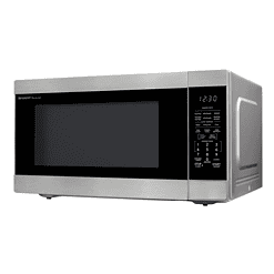 Sharp - 2.2 cu. ft. 1200W Microwave with Inverter Cooking - Stainless - Stainless Steel