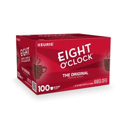 Eight O'Clock The Original Medium Roast K-Cup Coffee Pods, 100 Ct.