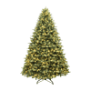 Holiday Living 9-ft Everett Fraser Fir Pre-lit LED Artificial Christmas Tree