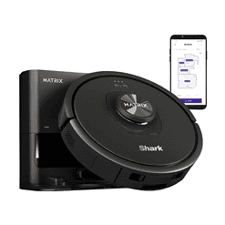 Shark - Matrix Self-Emptying Robot Vacuum with Precision Home Mapping and Extended Runtime, Wi-Fi Connected - Black