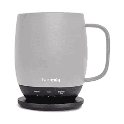 Nextmug Temperature Controlled, Self-Heating Coffee Mug (Almond 14 oz.)