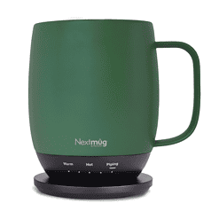 Nextmug Temperature Controlled, Self-Heating Coffee Mug (Sage - 14 oz.)