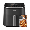 COSORI Air Fryer 9-in-1, Compact & Large 6-Qt, Fast Turbo Modes, 90-450°F Evenly Results with Precise Temperature Control, Grey