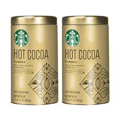 Starbucks Classic Hot Cocoa, 30 Ounce (Pack of 2)