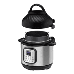 Instant Pot Duo Crisp 11-in-1 Air Fryer and Electric Pressure Cooker Combo, 6 Quart