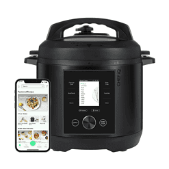 CHEF iQ Smart Pressure Cooker 10 Cooking Functions & 18 Features, Built-in Scale, 6 Qt