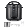 Midea 12-in-1 Electric Pressure Cooker, 6 Quarts, 12 Presets, Multi-Functional Programmable Slow Cooker, Stainless Steel