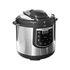 Presto 02141 6-Quart Electric Pressure Cooker, Black, Silver, Stainless steel