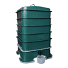 The Original VermiHut Plus 5-Tray Worm Compost Bin – Easy Setup and Sustainable Design