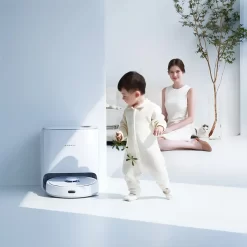 Narwal Freo Mate Robot Vacuum and Mop Combo, Robot Mop and Vacuum with Auto Mop Washing & Drying - White
