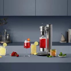Breville - the InFizz Fusion Bundle w/CO2 - Brushed Stainless Steel