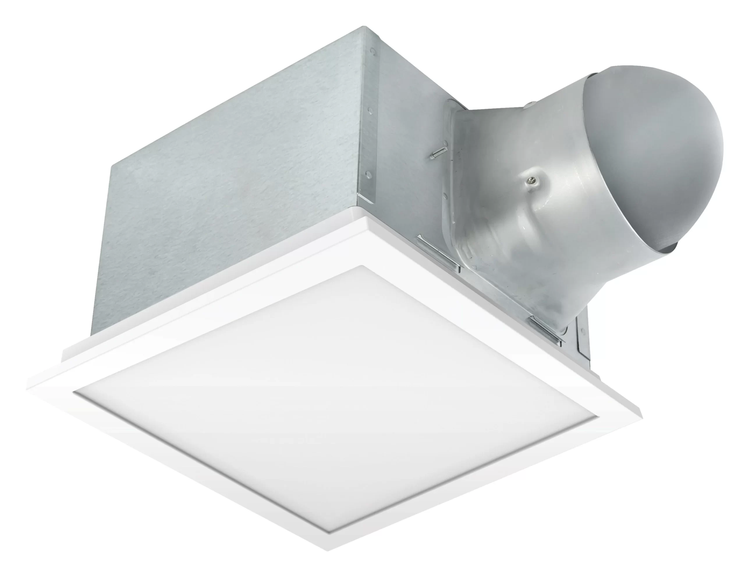 Utilitech Ventilation fan 1-Sone 150-CFM White Decorative Lighted Bathroom Fan, ENERGY STAR