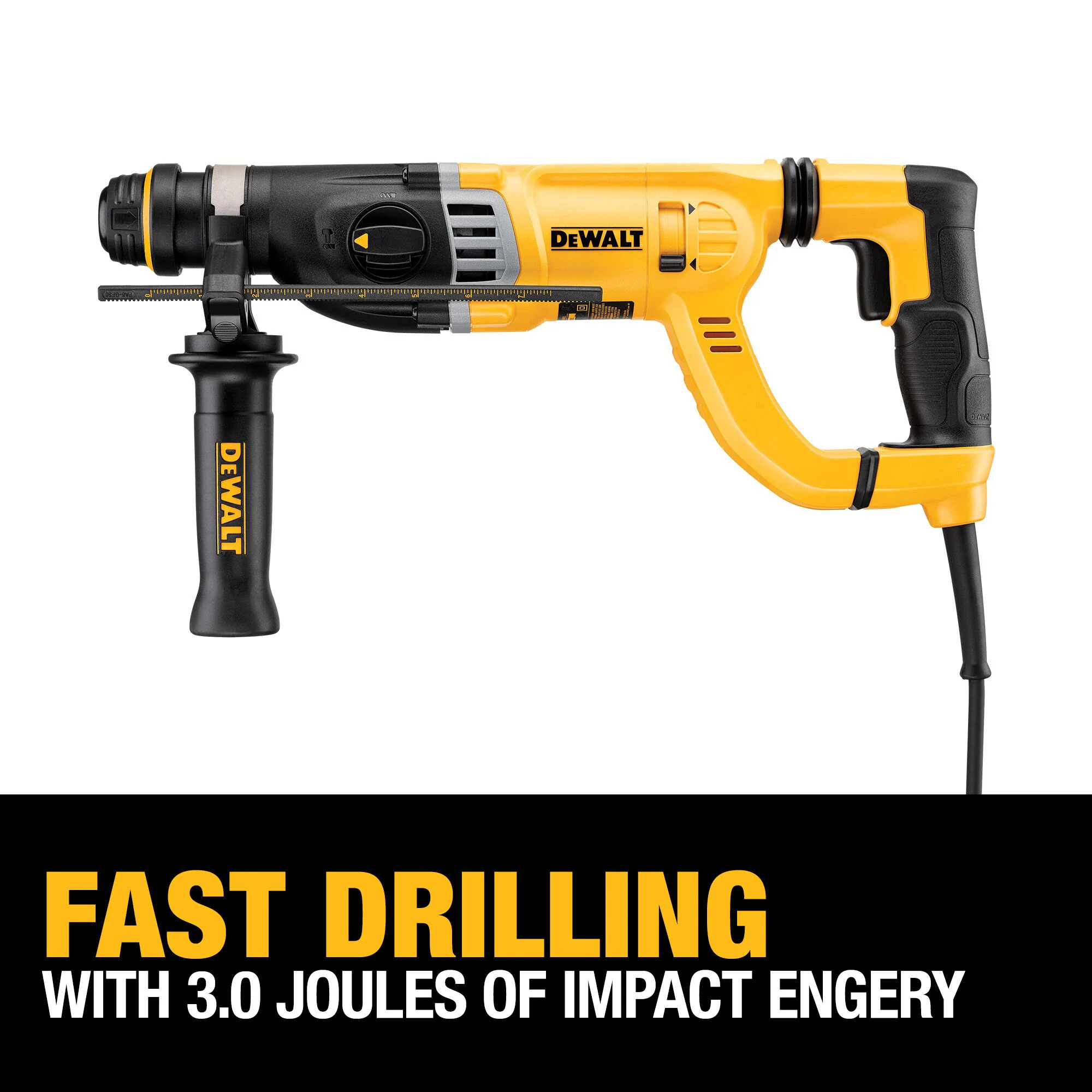 DEWALT 8.5-Amp 1-1/8-in Sds-plus Variable Corded Rotary Hammer Drill