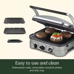 Cuisinart Griddler Compact Grill & Panini Press