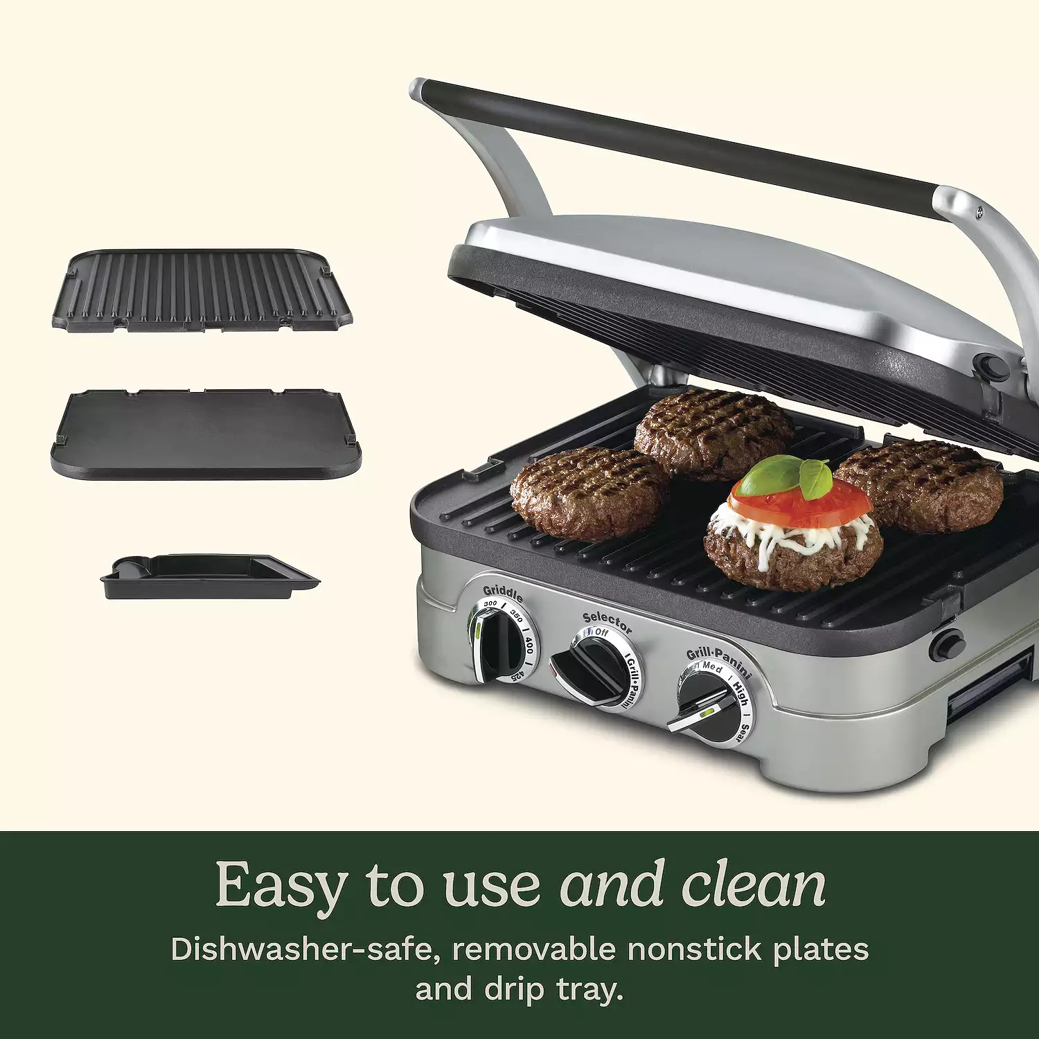 Cuisinart Griddler Compact Grill & Panini Press