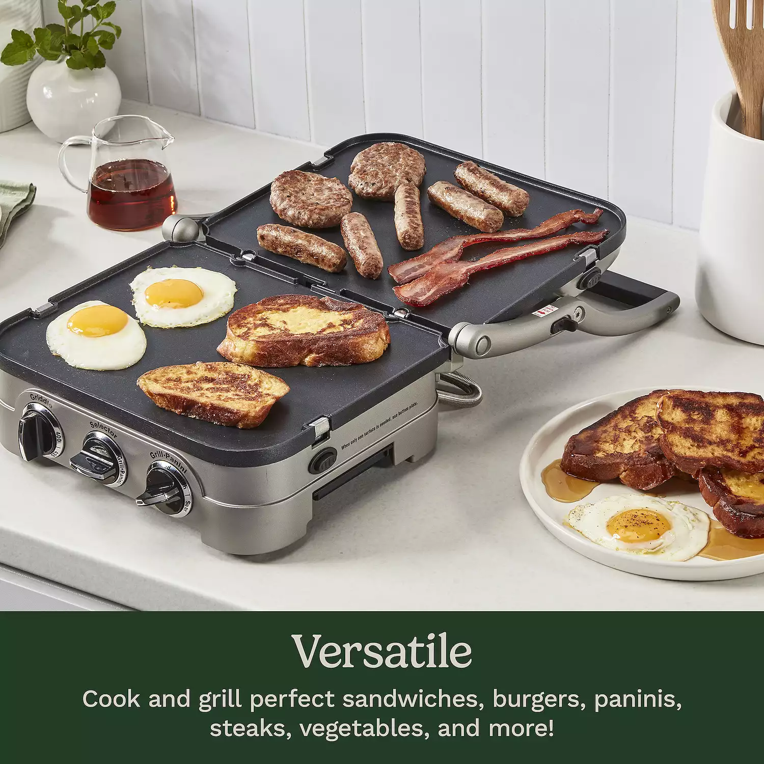 Cuisinart Griddler Compact Grill & Panini Press