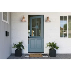 Progress Lighting Brookside 1-Light 12.37-in H Copper Dark Sky Outdoor Wall Light