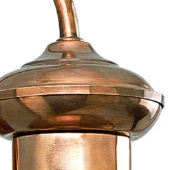 Progress Lighting Brookside 1-Light 12.37-in H Copper Dark Sky Outdoor Wall Light