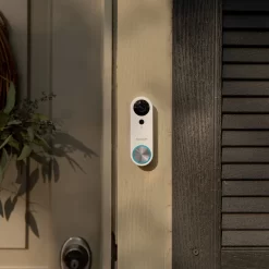 SimpliSafe Wired Wi-Fi Compatible Smart Video Doorbell in White