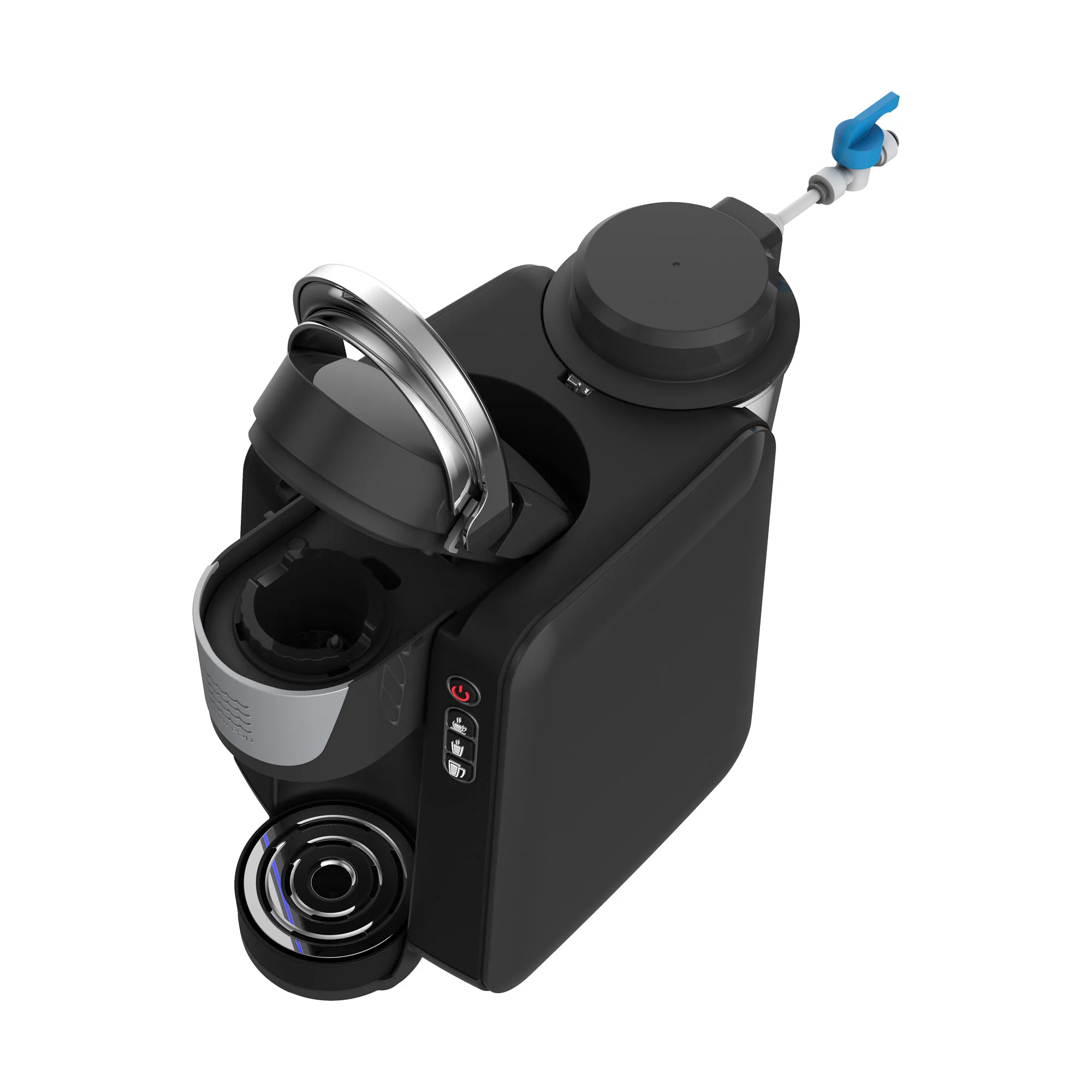 Drinkpod JavaPod Programmable Single-Serve Coffee Maker with 10 Water Reservoir (Black)