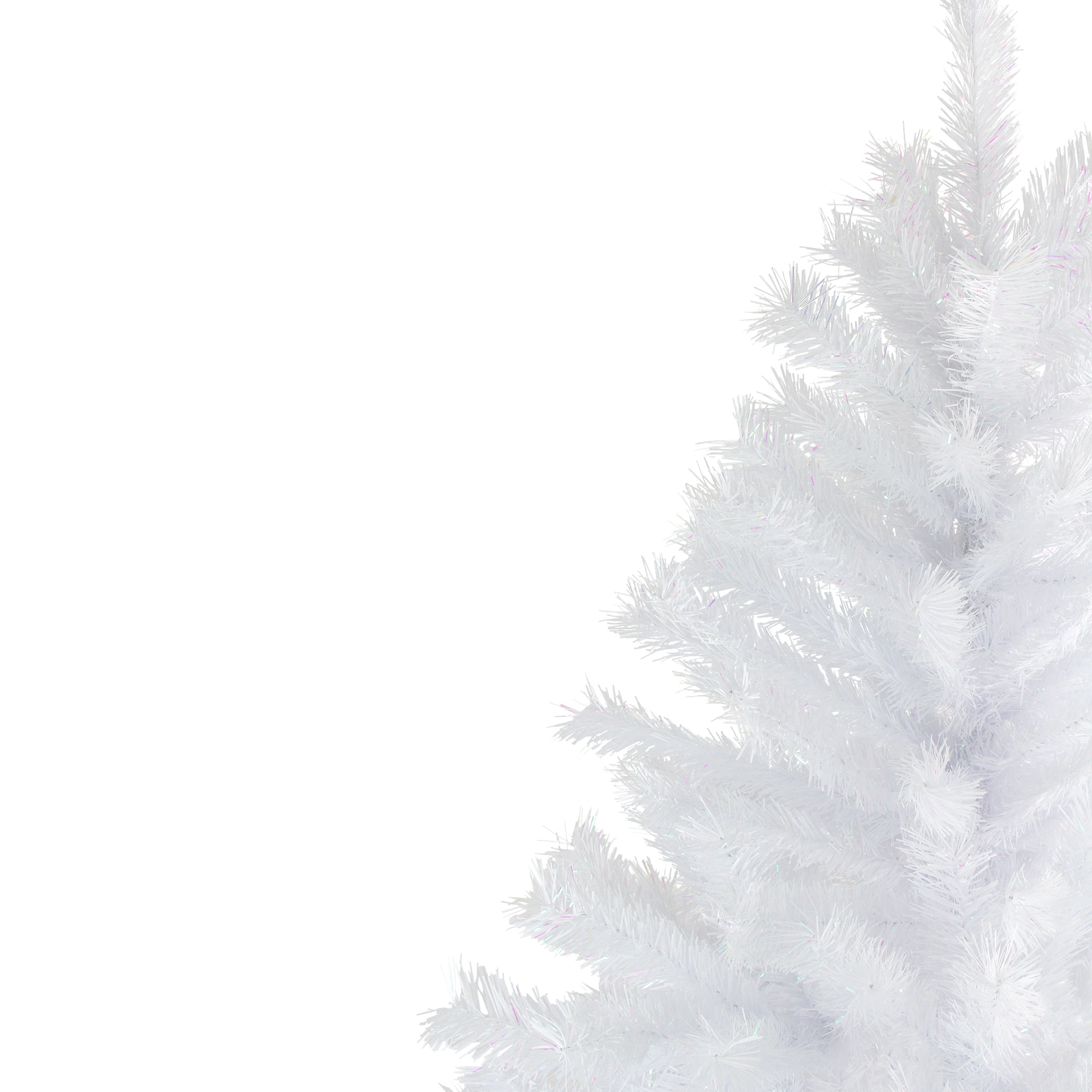 Northlight 7-ft Spruce White Artificial Christmas Tree