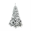 Northlight 7.5-ft Pine Flocked Artificial Christmas Tree
