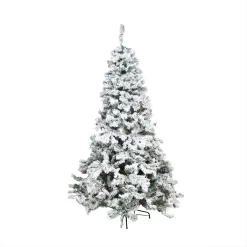 Northlight 7.5-ft Pine Flocked Artificial Christmas Tree