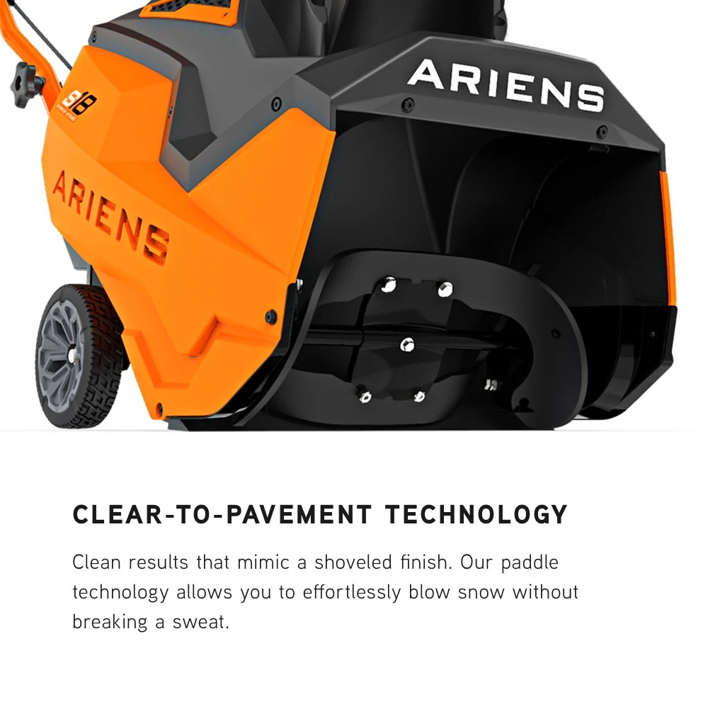 Ariens 18S 18-in Single-stage Push with Auger Assistance Gas Snow Blower