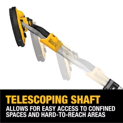 DEWALT XR 20 Volts Brushless Variable Drywall Cordless Sander with Dust Management (Battery Not Included)