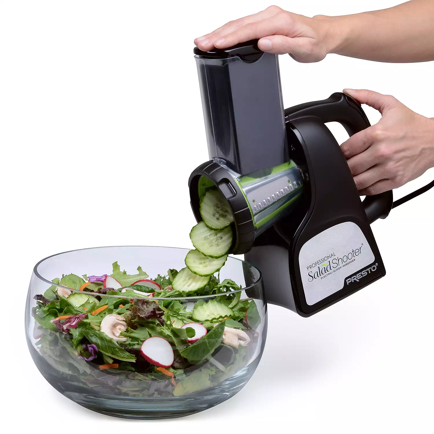 Presto Professional SaladShooter Electric Slicer & Shredder