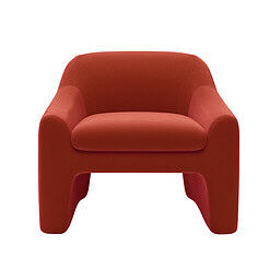 Better Homes & Gardens Emerson Curvy Accent Chair, Rustic Red Velvet