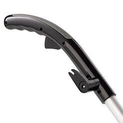 Reliable Steamboy Steam Mop with Scrubber Brush - White, 12-in Cleaning Path, 180 Swivel, Easy Press Foot Release