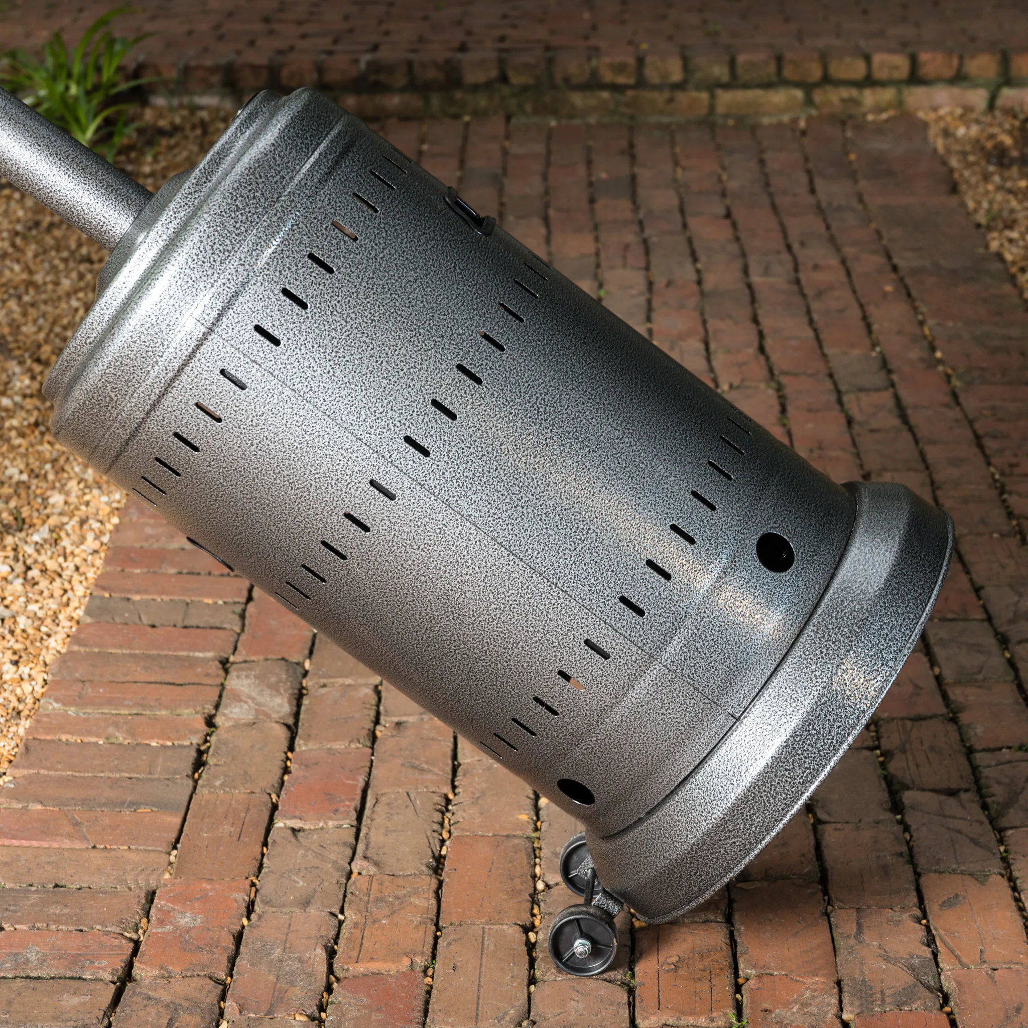 Fire Sense 46000-BTU Antique Bronze Aluminum Floorstanding Liquid Propane Patio Heater