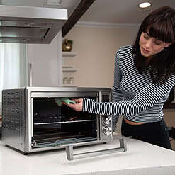COSORI Smart New Air Fryer Toaster Oven, Large 32-Quart, Stainless Steel, Silver