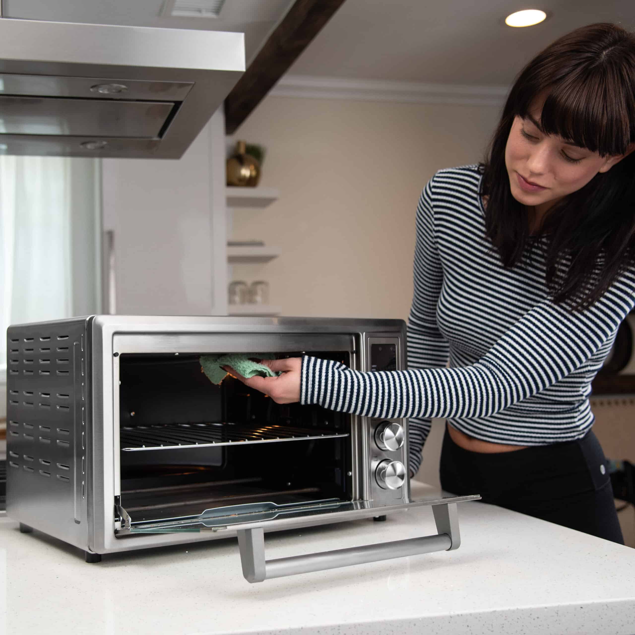 COSORI Smart New Air Fryer Toaster Oven, Large 32-Quart, Stainless Steel, Silver