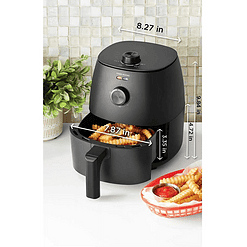 Mainstays 2.2 qt Air Fryer, Black - Automatic Shutoff, Nonstick