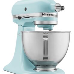 KitchenAid Deluxe 4.5 Quart Tilt-Head Stand Mixer, Mineral Water Blue, KSM97MI