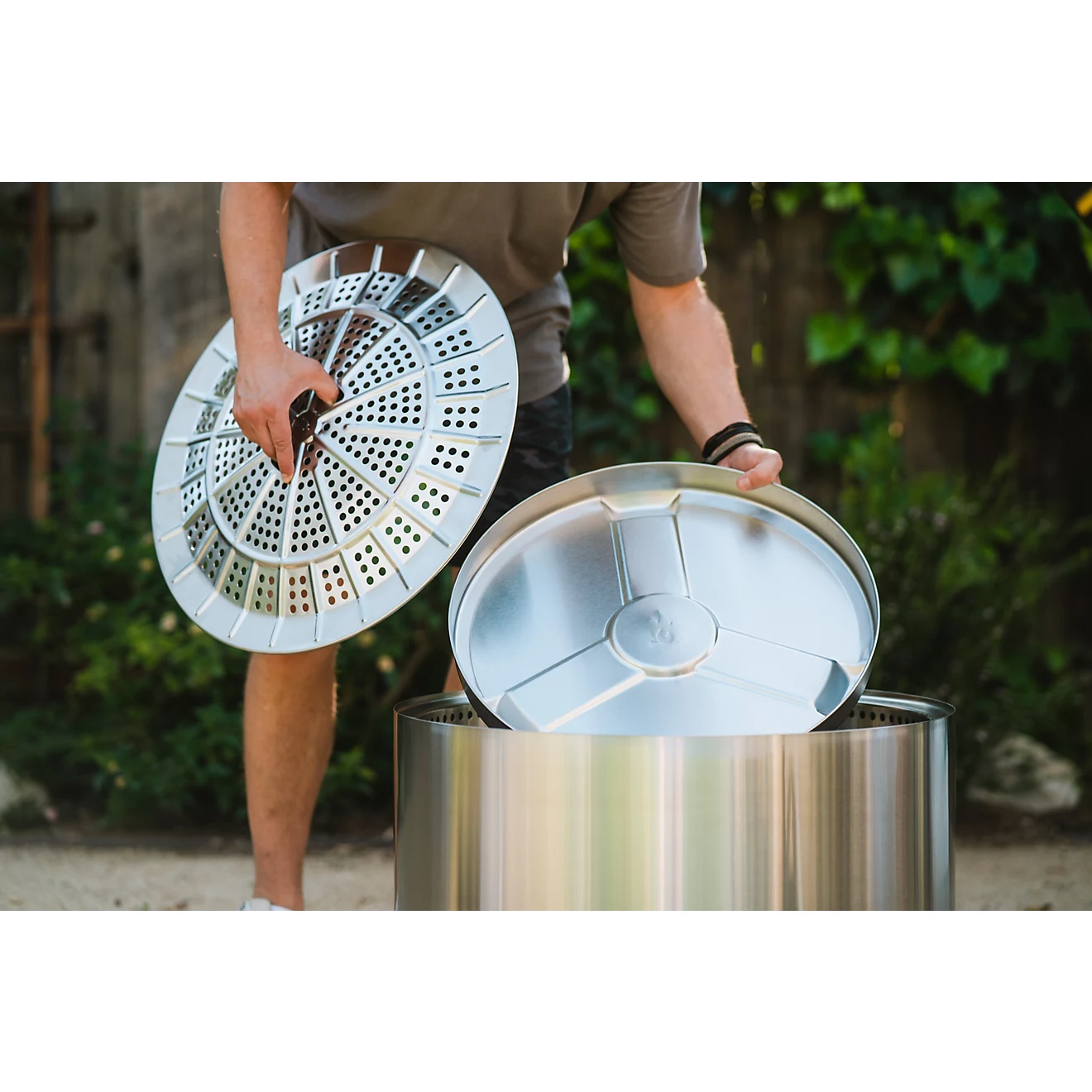 Solo Stove Yukon 2.0 Fire Pit, Silver