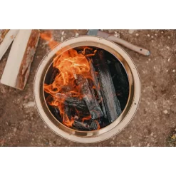 Solo Stove Bonfire 2.0 Fire Pit, Silver