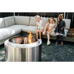 Solo Stove Yukon 2.0 Fire Pit, Silver