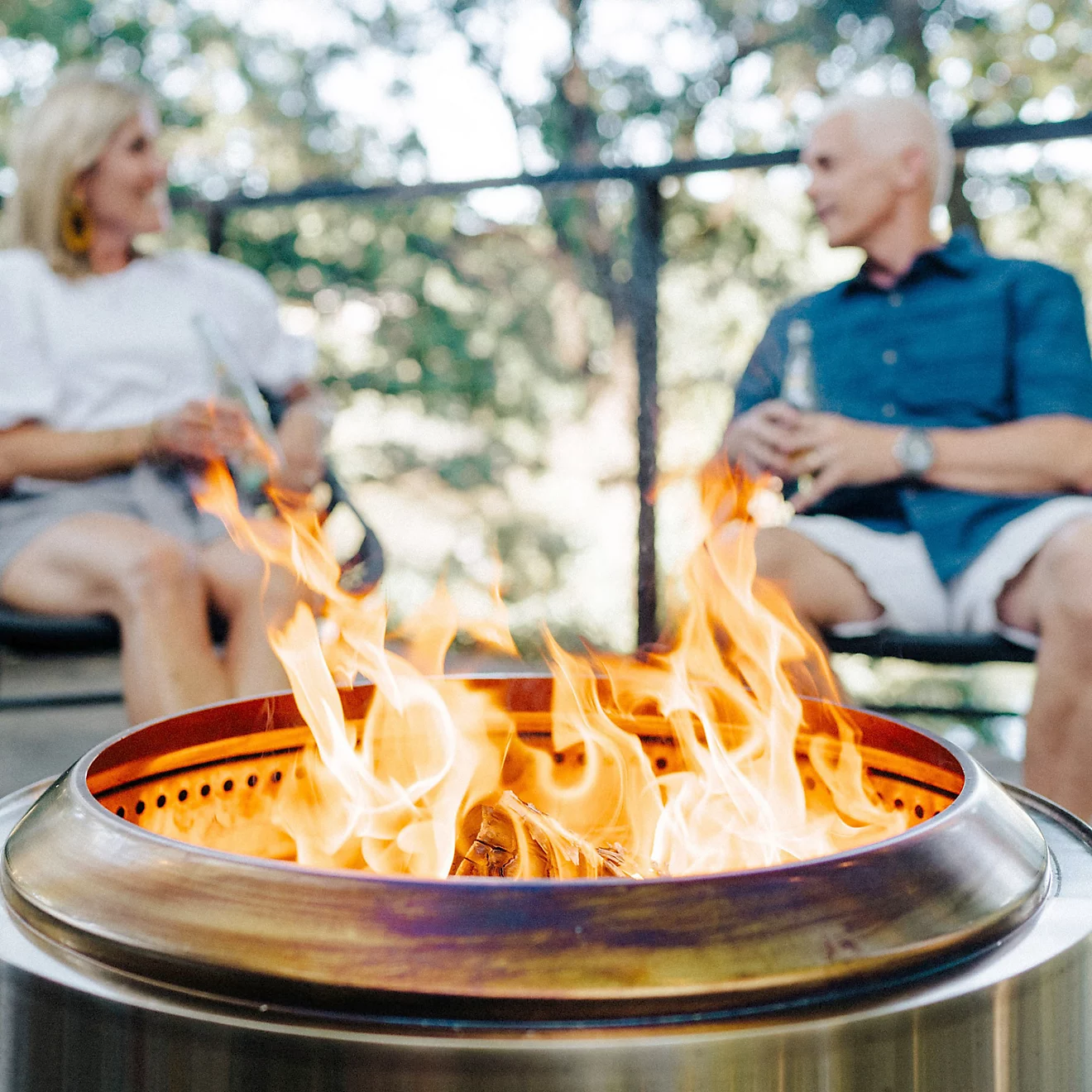 Solo Stove Yukon 2.0 Fire Pit, Silver